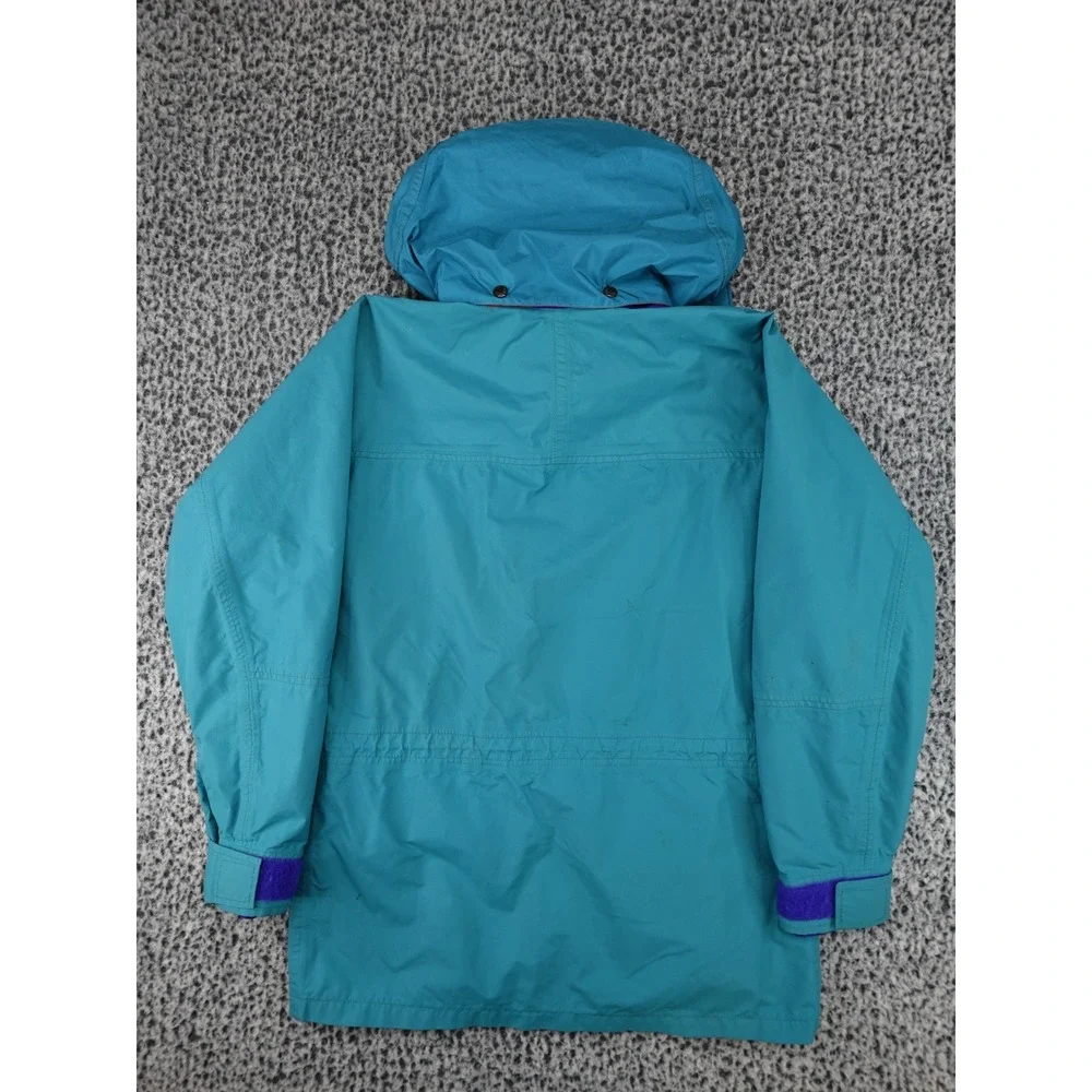 The North Face Mountain Light Jacket Mens Small Teal Purple Good Vintage 90s USA